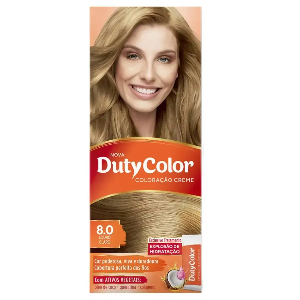 Tint Duty Color 8.0 Louro Claro