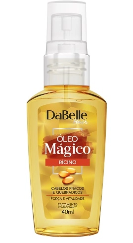 óleo Ricino Dabelle Hair Mágico Frasco 40ml
