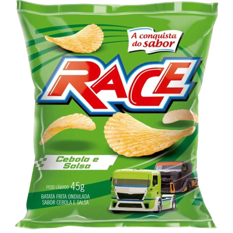 Batata Race Ondulada Cebola/salsa 45g
