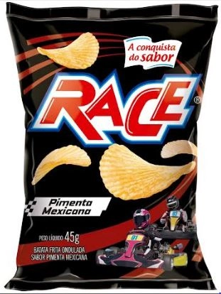 Salgadinho Batata Pimenta Mexicana Race 45g