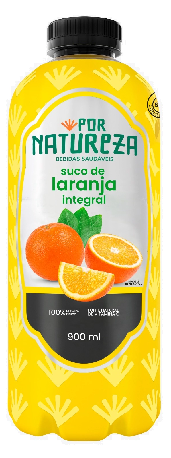Suco Por Natureza Laranja Integral 900ml
