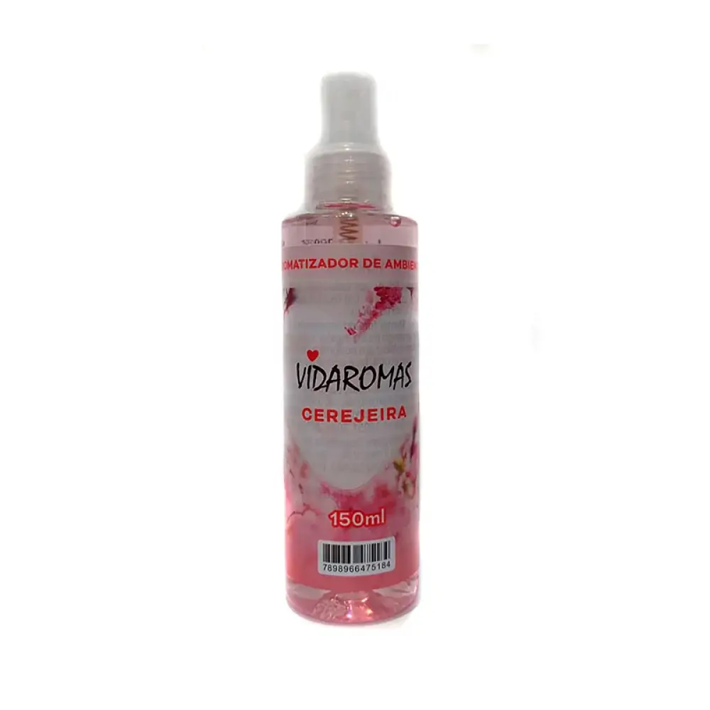 Aromatizador Ambientes Vidaromas Spray Cerejeira
