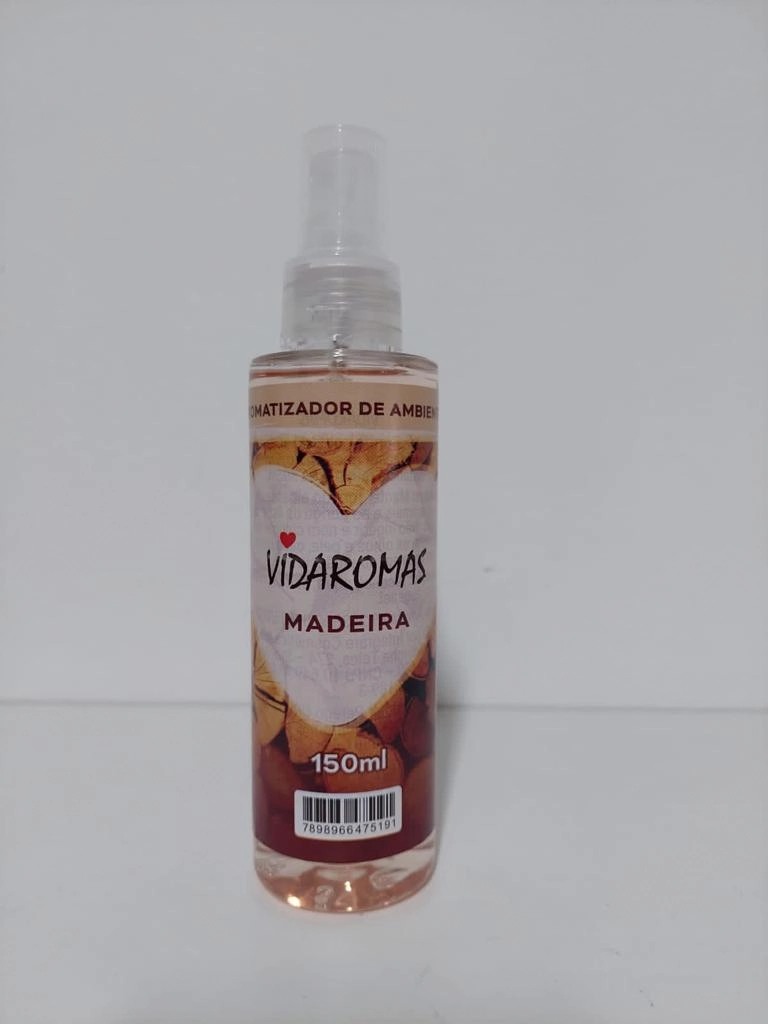 Aromatizador Ambientes Vidaromas Spray Madeira