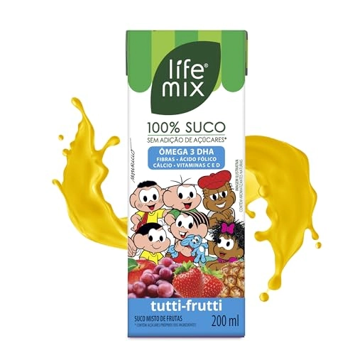 Suco Life Mix Kids 100 Tutti Frutti Tp 200ml