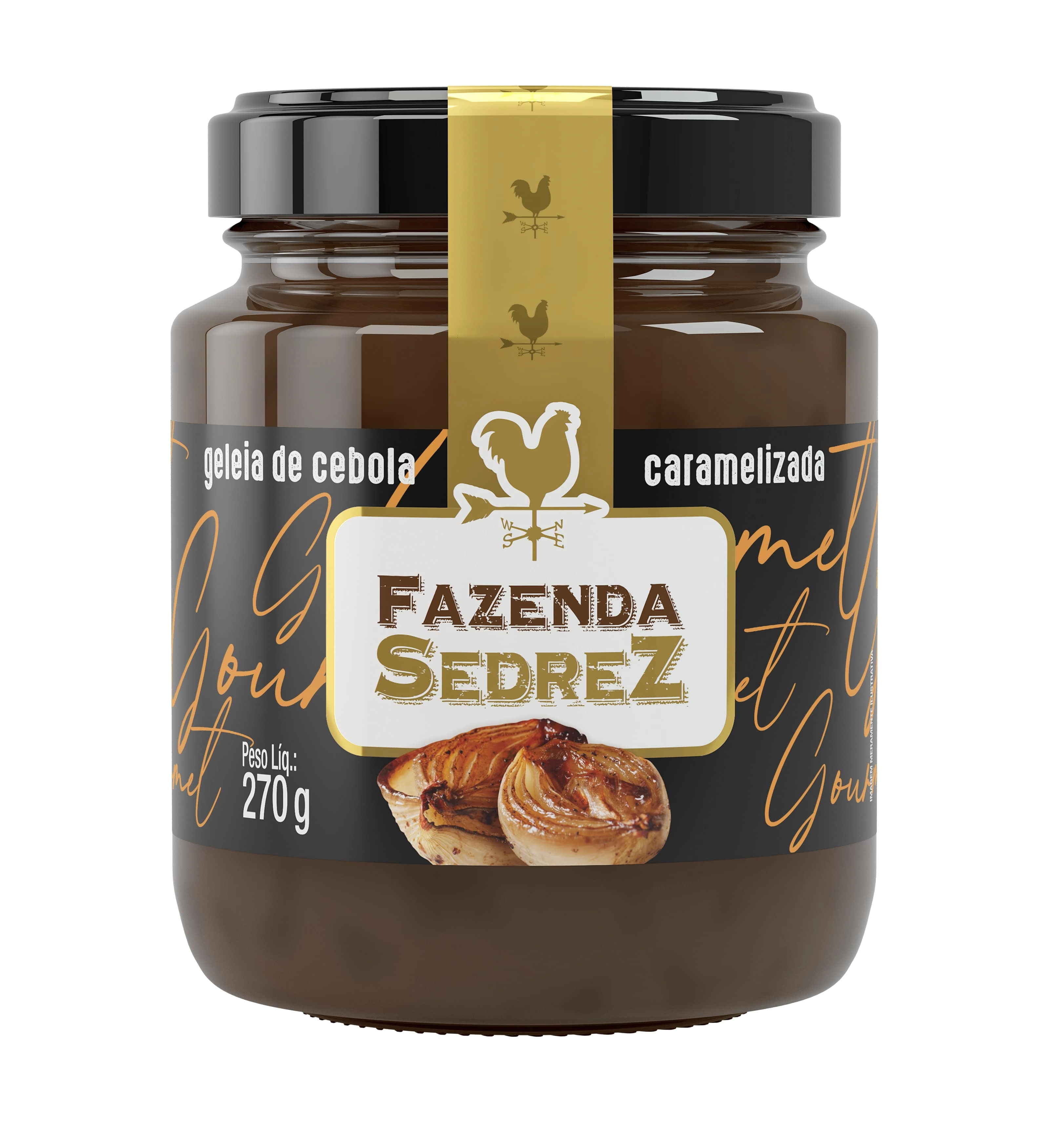 Geleia Fazenda Sedrez Cebola Caramelizada Vd 270g