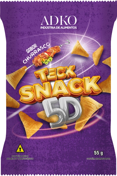 Salgado Teck Snack Churrasco Adko 55g