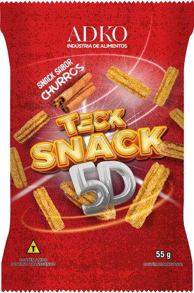 Salgado Teck Snack Churros Adko 55g