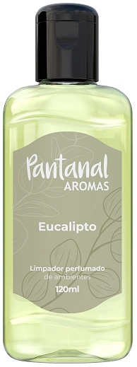 Limpador Concentrado Perf De Ambientes Pantanal Aromas 120ml Eucalipto