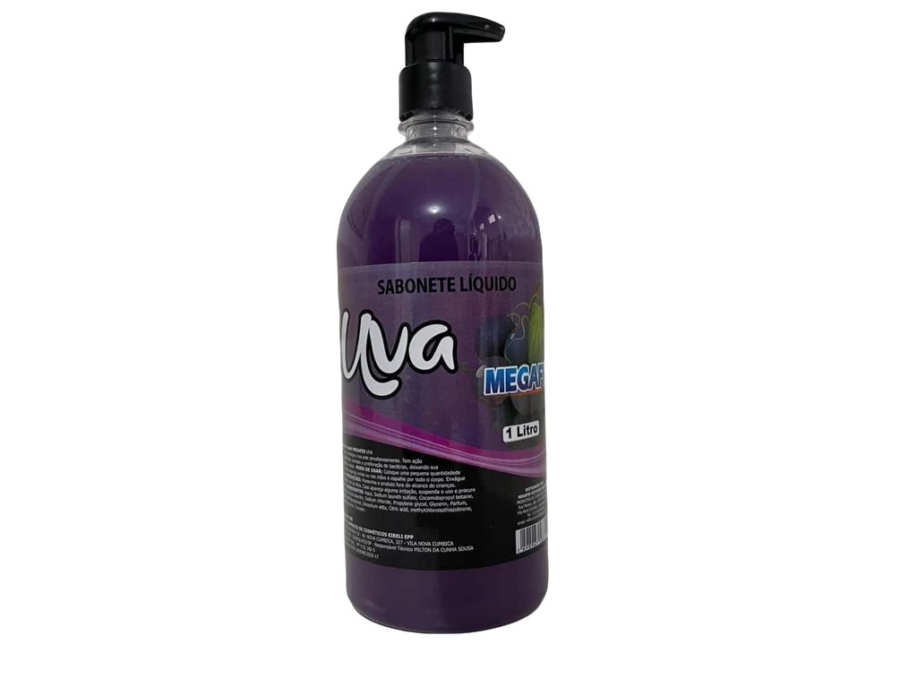 Sab Liquido Mega Fio 1l Valvula Uva