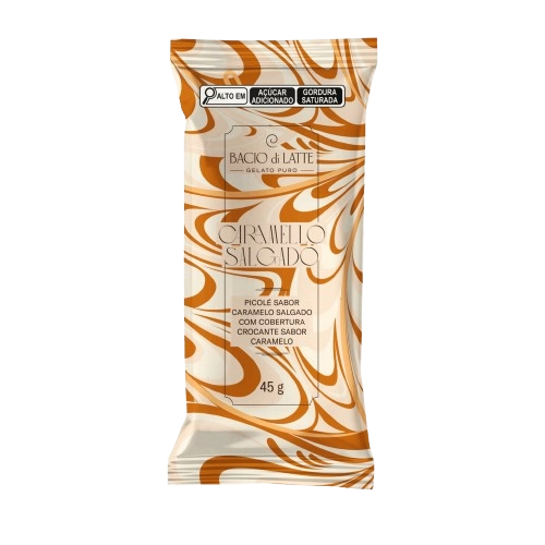 Picole Mini Bacio Di Latte Car.salgado 45g