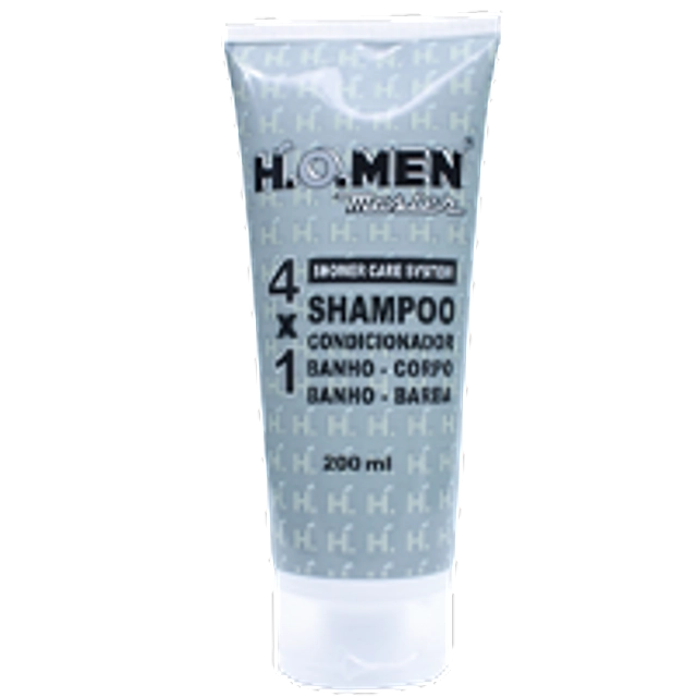 Shampoo Condicionador Banho Corpo Barba H.o.men Master 4x1 200ml