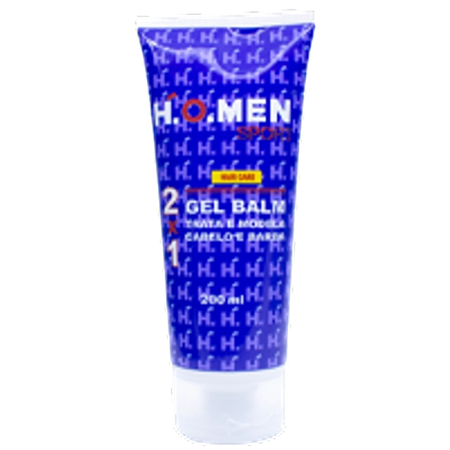 Gel Balm Trata E Modela Cabelo E Barba H.o.men Sport 2x1 200ml