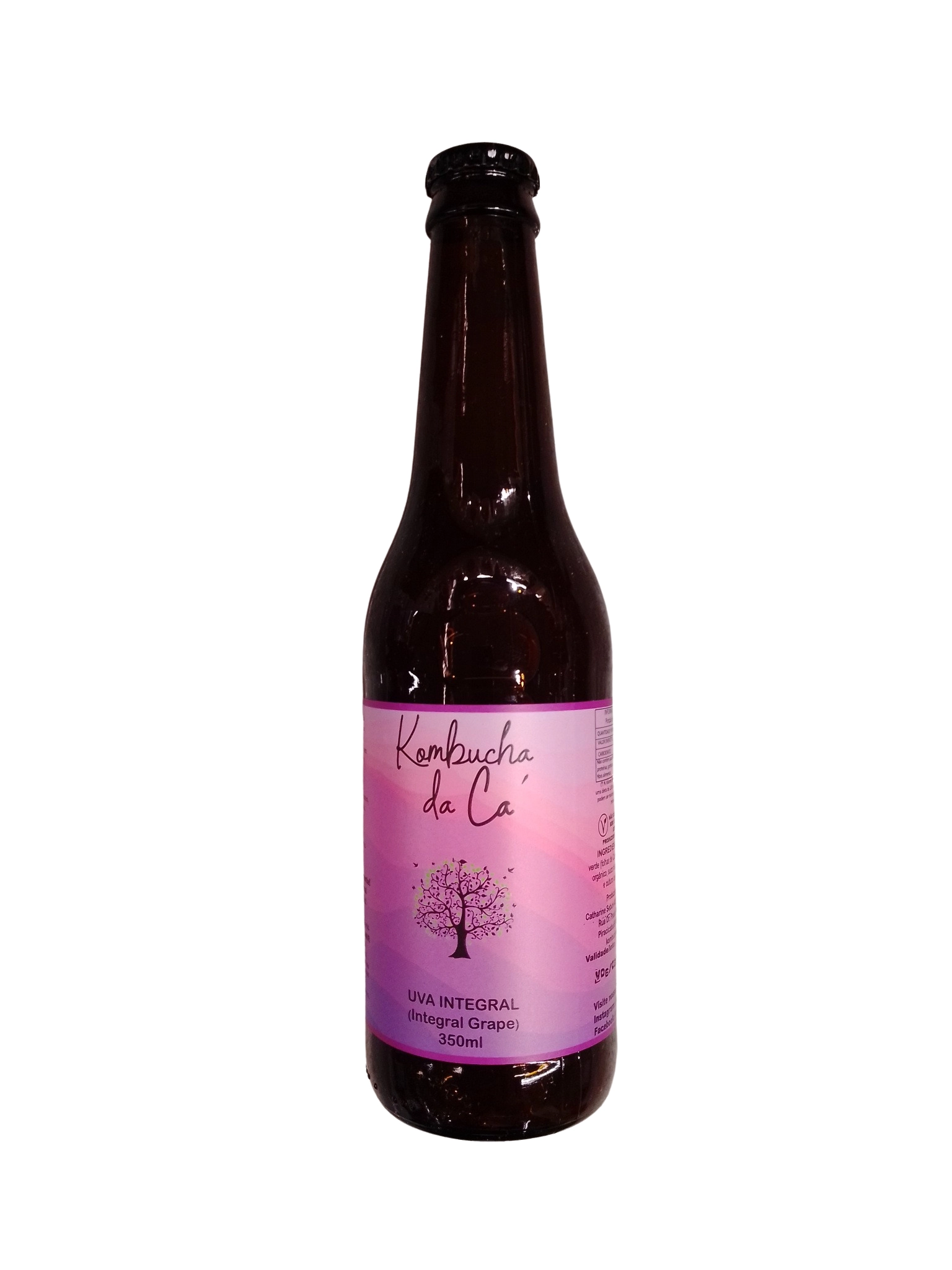 Kombucha Da Ca Integral Vd 350ml Uva