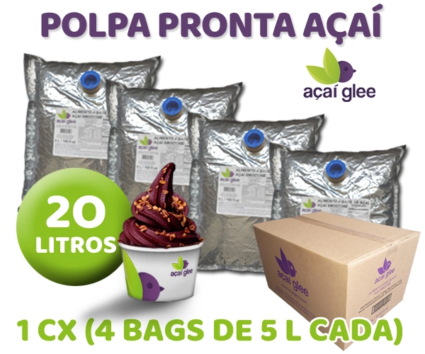 Açaí Glee 4un X 5l 20l