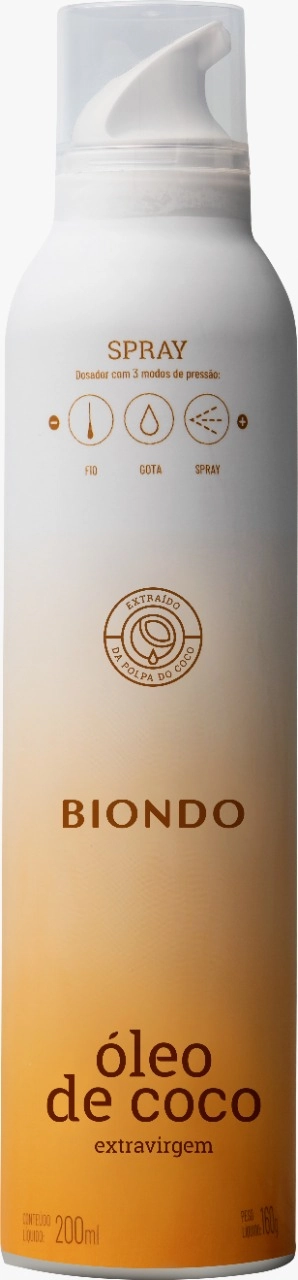 Oleo De Coco Extra Virgem Biondo 200ml