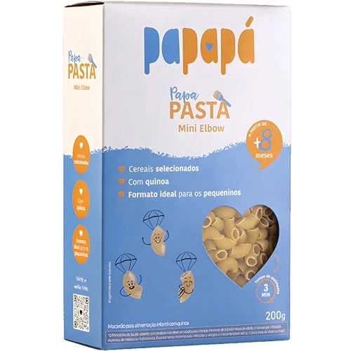 Macarrão Com Farinha De Quinoa Minielbow Papapá Papapasta Caixa 200g