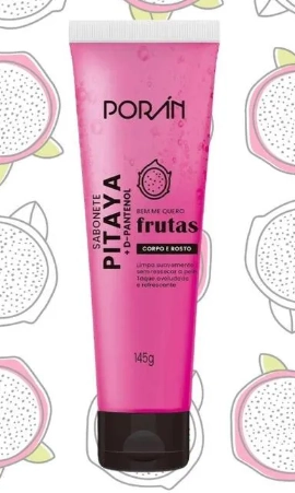 Sabonete Coporal E Facial Pitaya Porán 145g