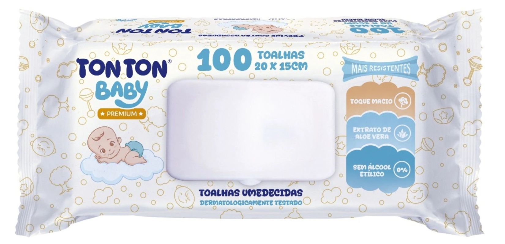 Toalha Umed Tonton Baby Premium C/100