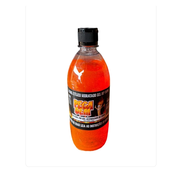 Acendedor Gel Pega Bem 80 500ml