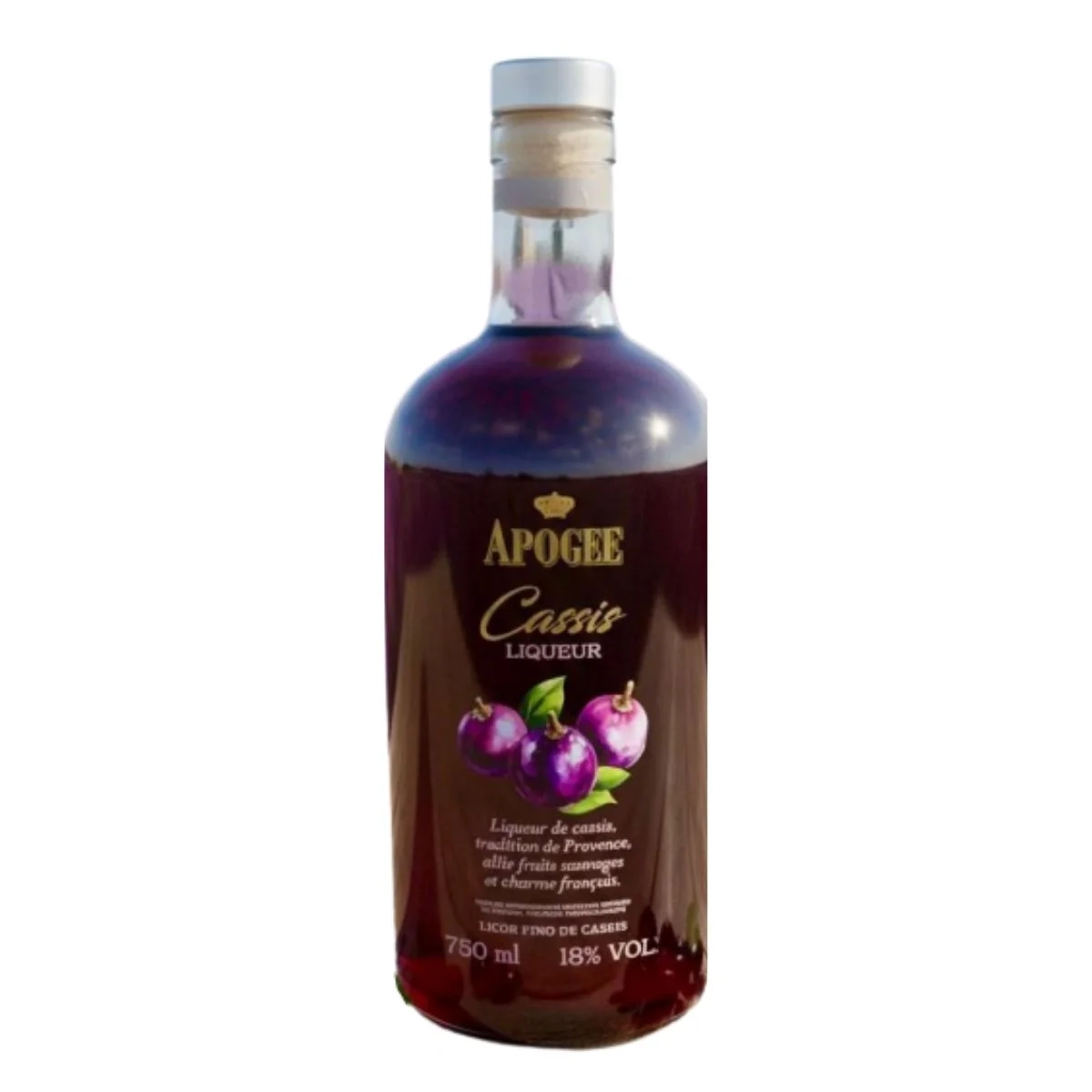 Licor Apogee 750ml Cassis
