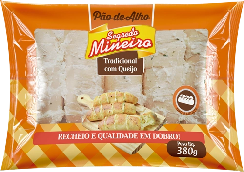 Pão De Alho C/ Queijo Segredo Mineiro 380g