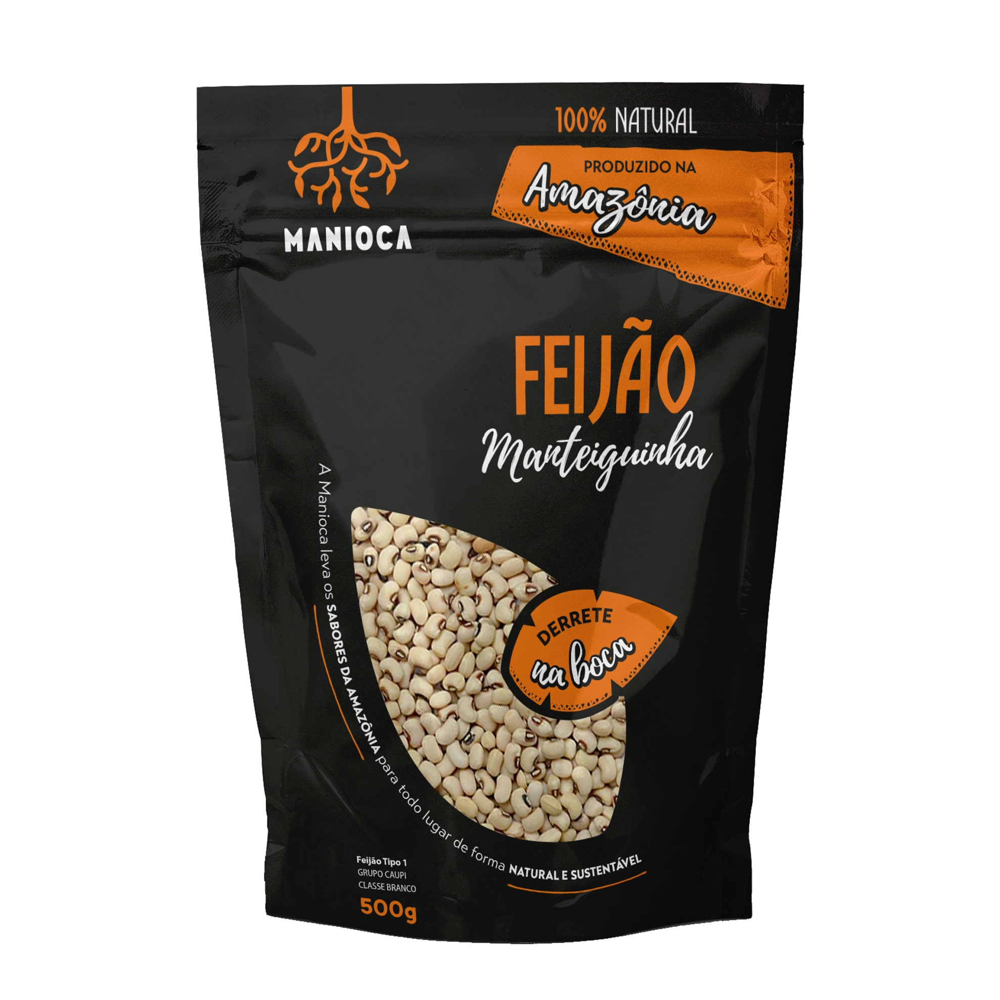 Feijao Manteiguinha De Santarem Manioca 500g Un 001