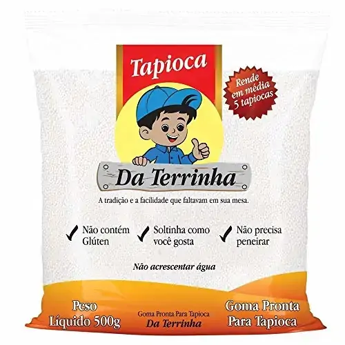 Tapioca Da Terrinha Pacote 500g