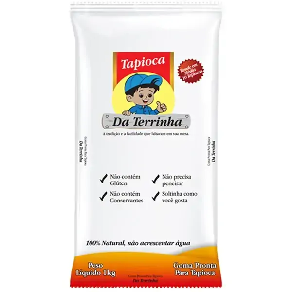 Tapioca Da Terrinha 1kg Cx 12.0