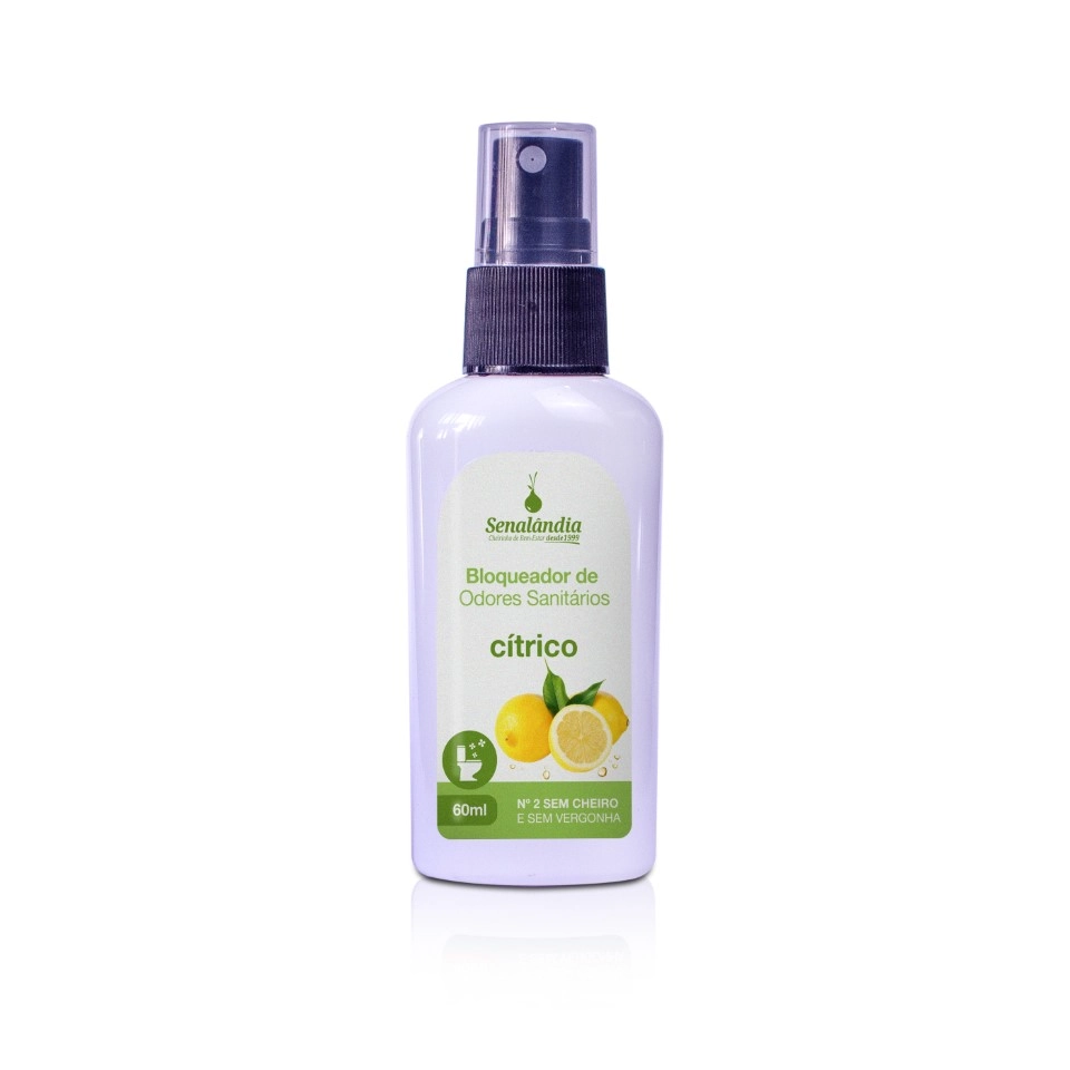 Bloqueador De Odores Sanitários Cítrico Senalândia 60ml