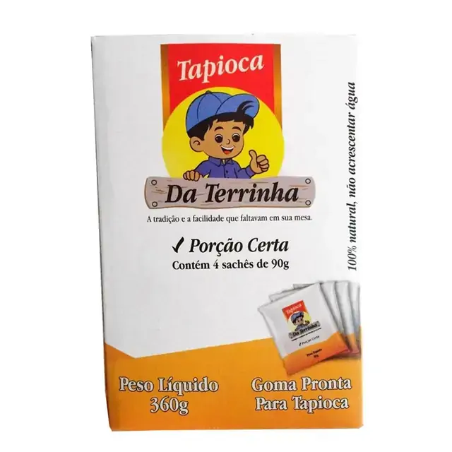 Tapioca Da Terrinha Na Medida 360g