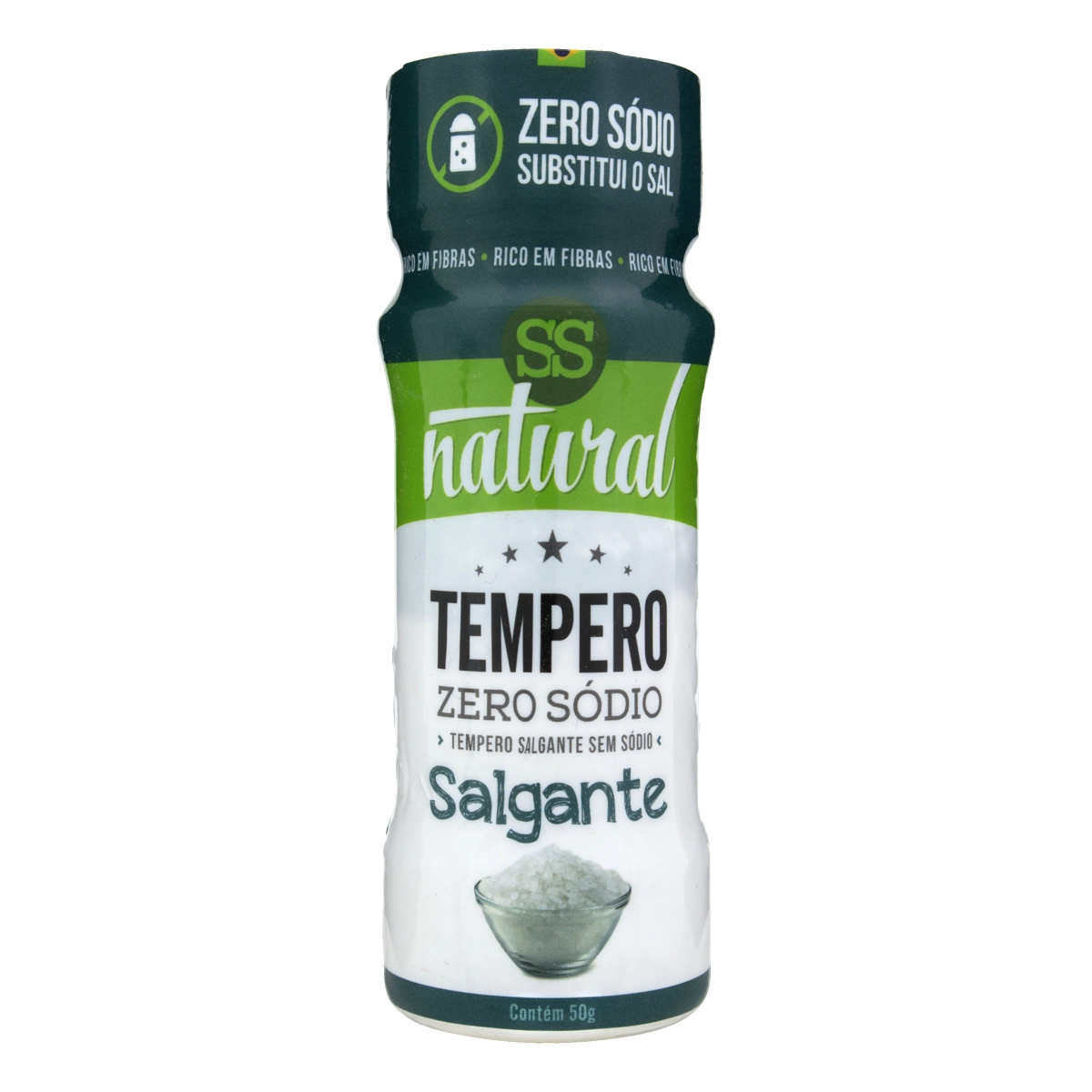 Tempero Salgante Zero Sódio Ss Natural Frasco 50g