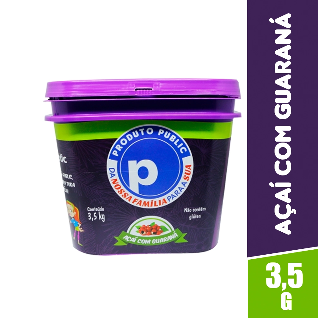 Acai Public 3,5kg Guarana