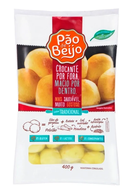 Pao De Beijo 400g Tradicional