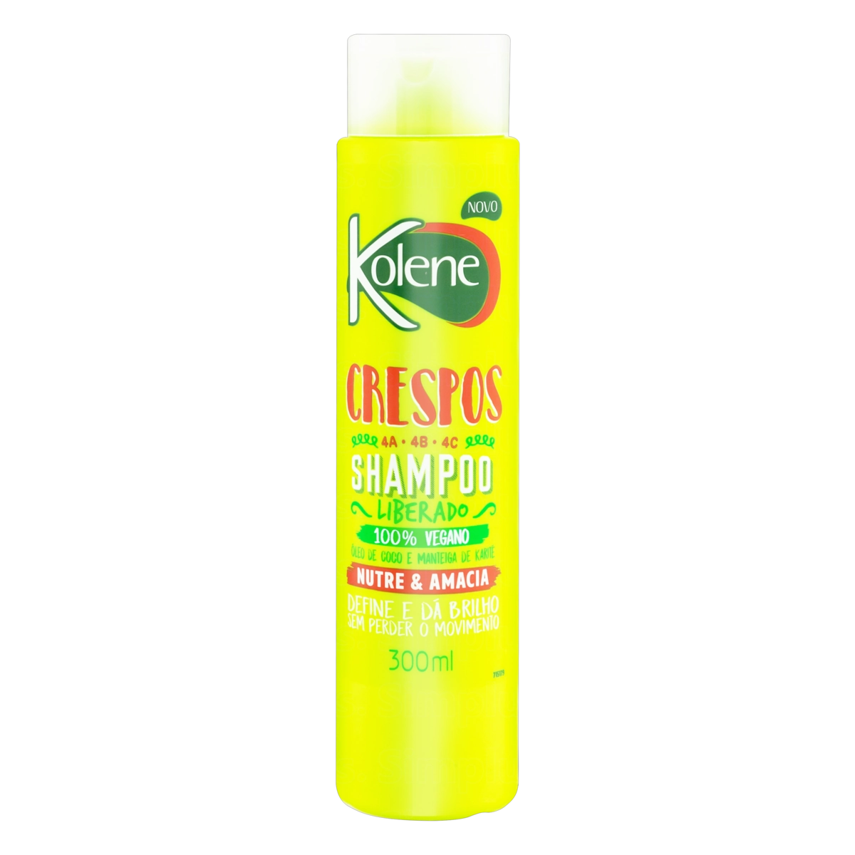 Shampoo Kolene Crespos Frasco 300ml