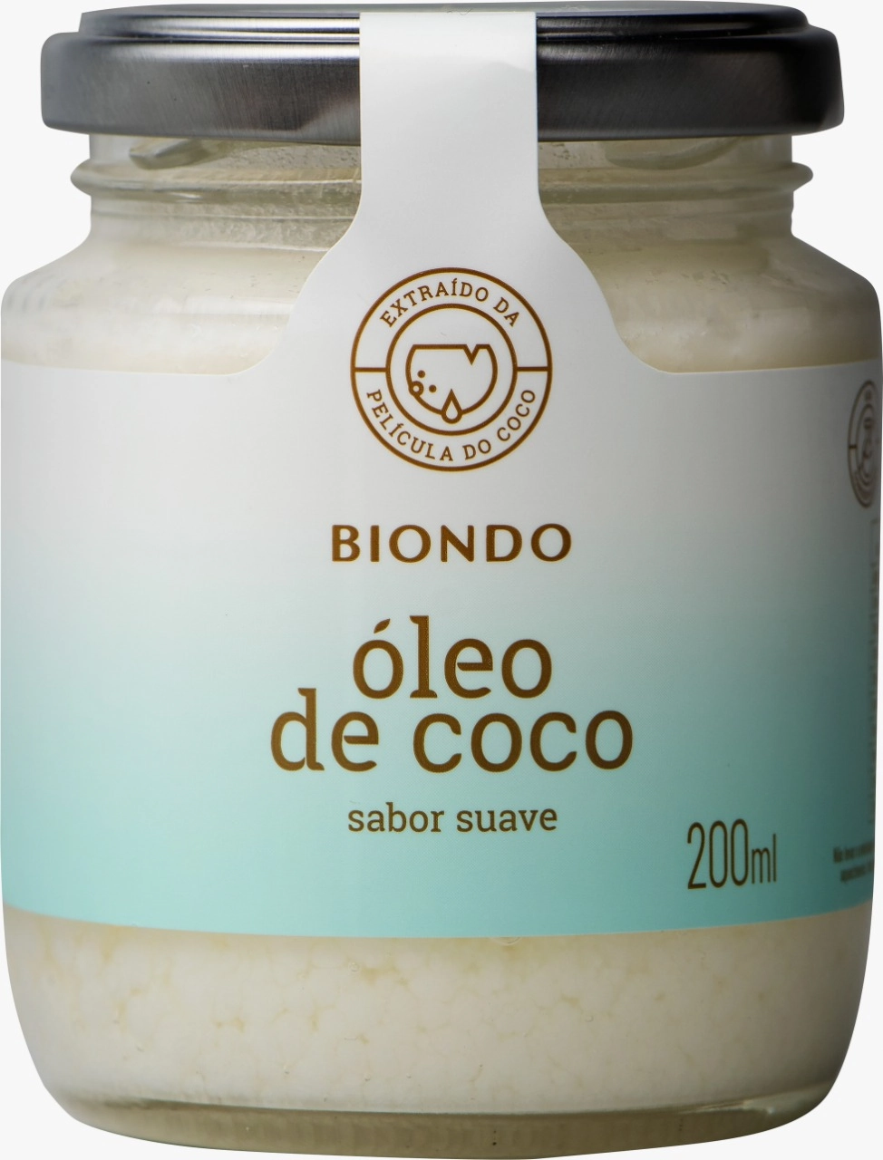 Oleo De Coco Biondo 200ml Suave Vidro
