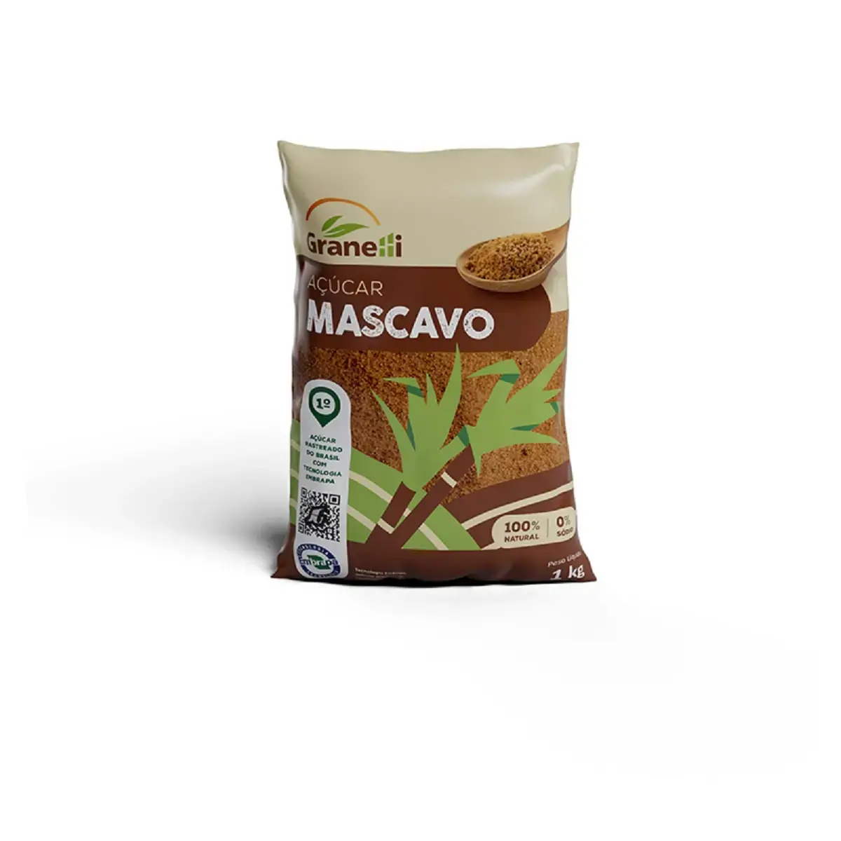 Acucar Mascavo Granelli 1kg