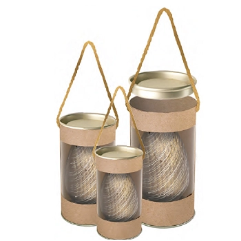 Lata P.ovo Alca E Visor 250g Kraft 16,5x9cm 18700336 Cromus