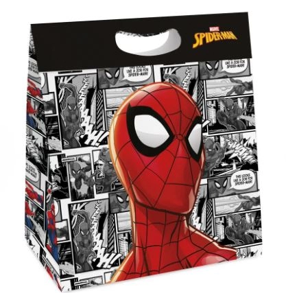 Caixa Presente Plus M 23cmx8,5cmx30cm Cromus Spider Man