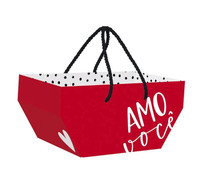 Cesta Com Alça Tanto Amor Tamanho G Cromus