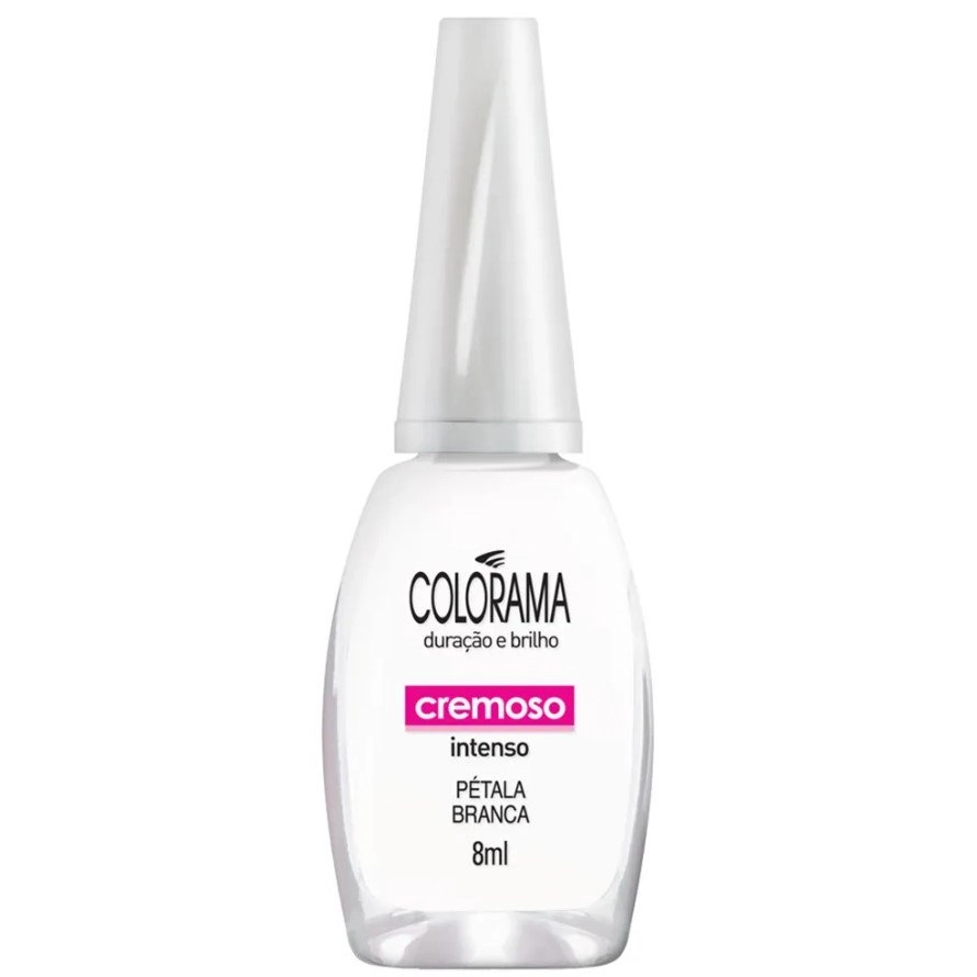 Esmalte Cremoso Petala Branca 8ml Colorama