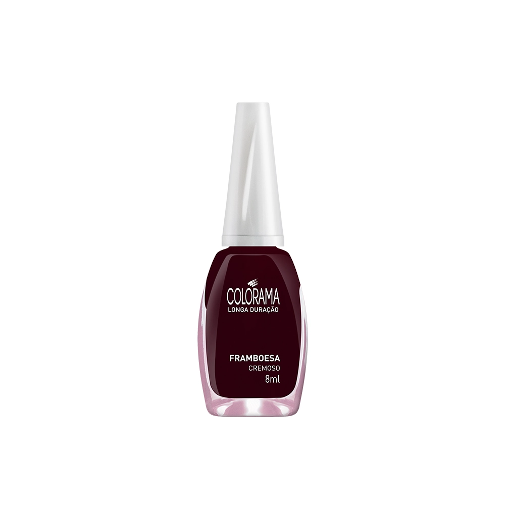 Esmalte Cremoso Framboesa 8g Colorama