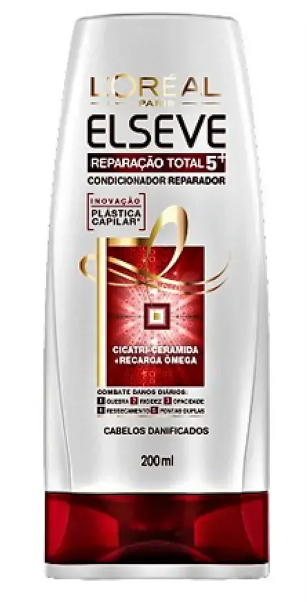 Condicionador Loréal Paris Elseve Reparação Total 5 Frasco 200ml