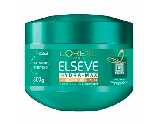 Creme De Tratamento Elseve Hydra Max Colageno 300g Loreal Paris