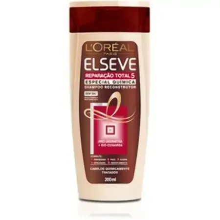 Shampoo Elseve Reparacao Total Quimica 200ml Loreal Paris