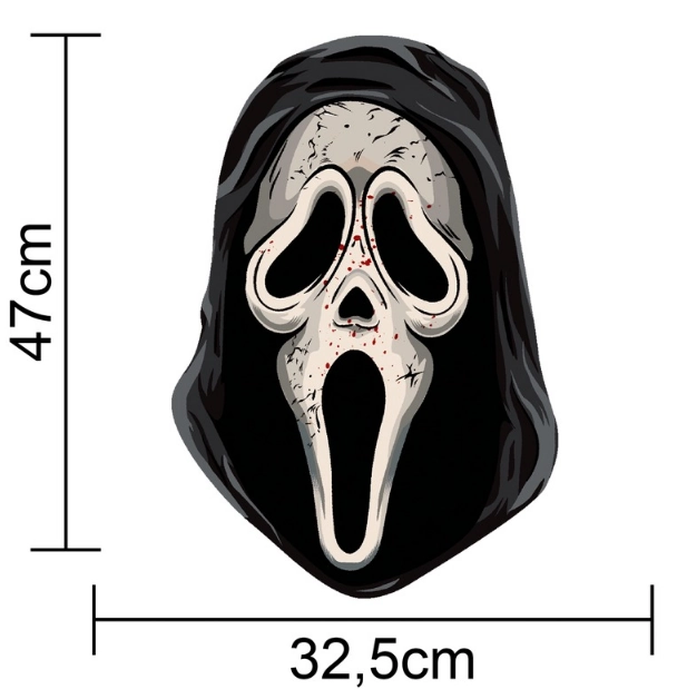 Painel Imp Halloween Horripilante Panico 205219 Piffer