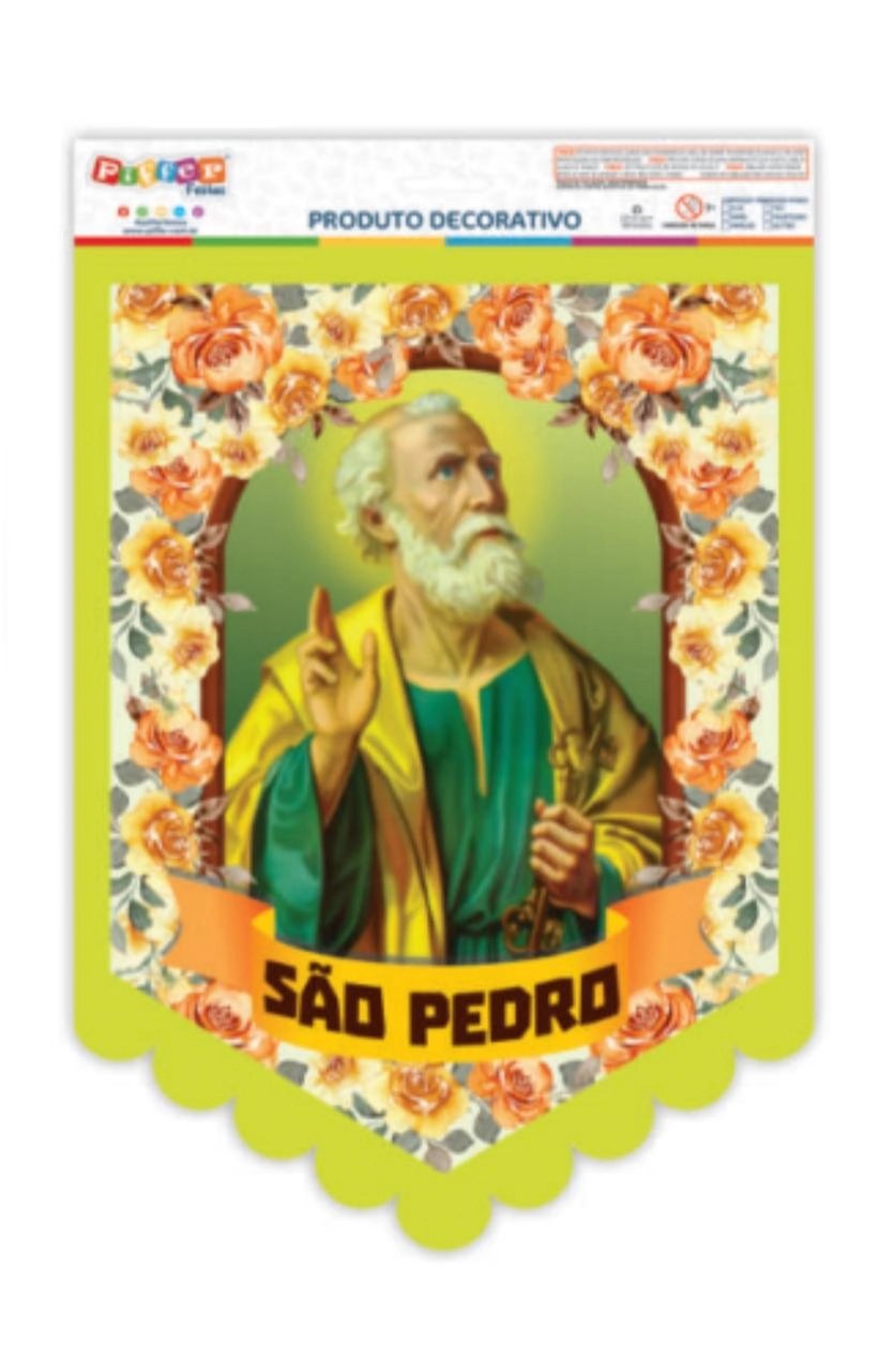 Painel Junino Novo Cart Estandarte Sao Pedro 03x01 204299