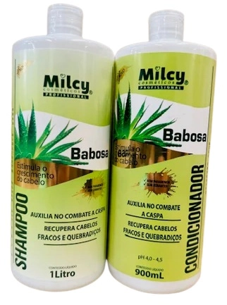 Kit Sh Cond Milcy 1l Babosa