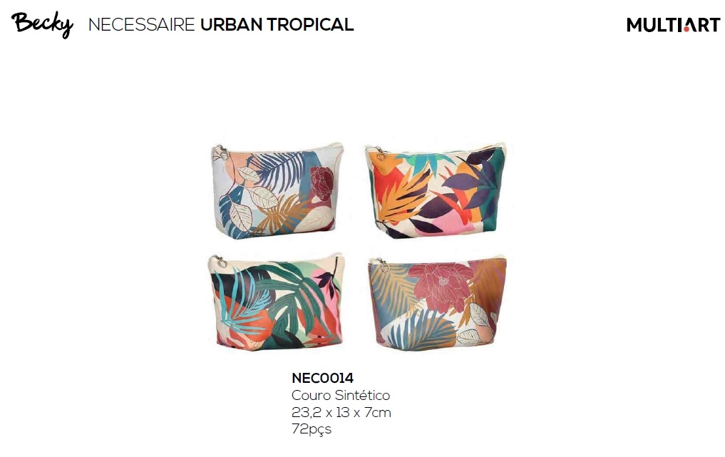 Necessaire Urban Tropical Nec0014 Multiart