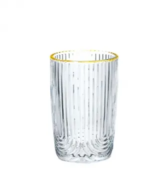 Copo Long Drink Leure Filete Dourado 250ml