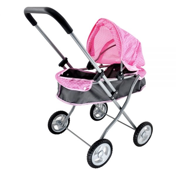 Carrinho Para Boneca Baby Plus Berco Dm Toys